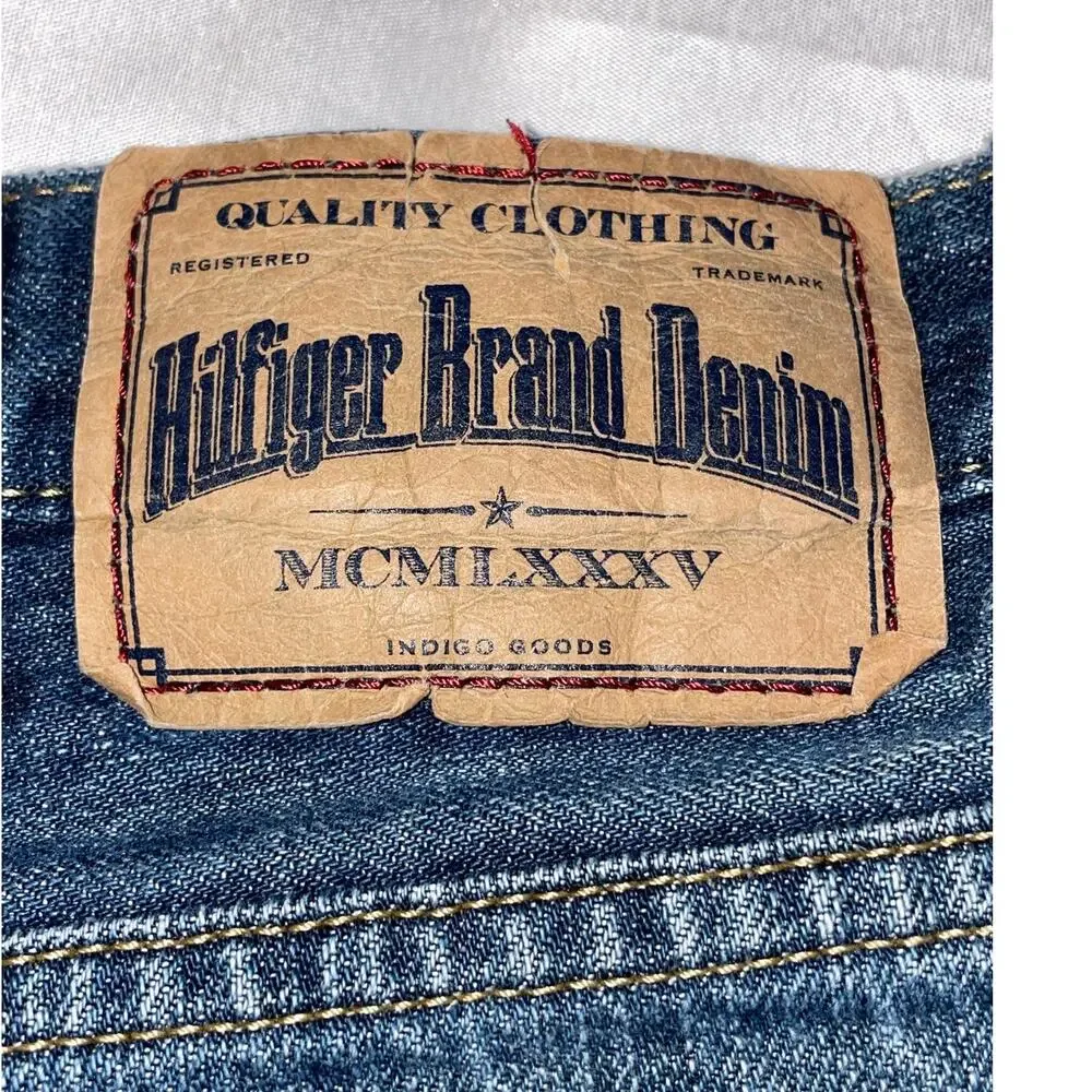 Hilfiger Brand Denim MCMLXXXV Jeans - Men's 40 x‎ 32 - Freedom Relaxed Fit - Picture 5 of 7